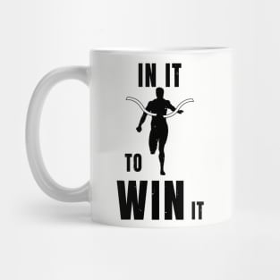 Sprinter In It To Win It Athlete Gift Mug